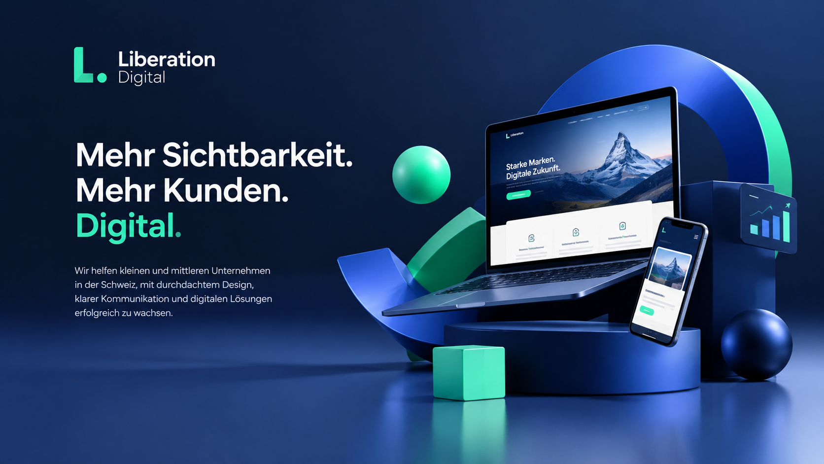 Liberation Digital – digitale Lösungen für Schweizer Unternehmen